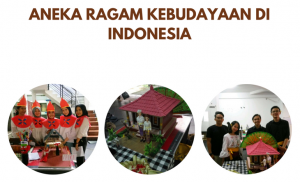 Pameran artefak kebudayaan masyarakat di Indonesia